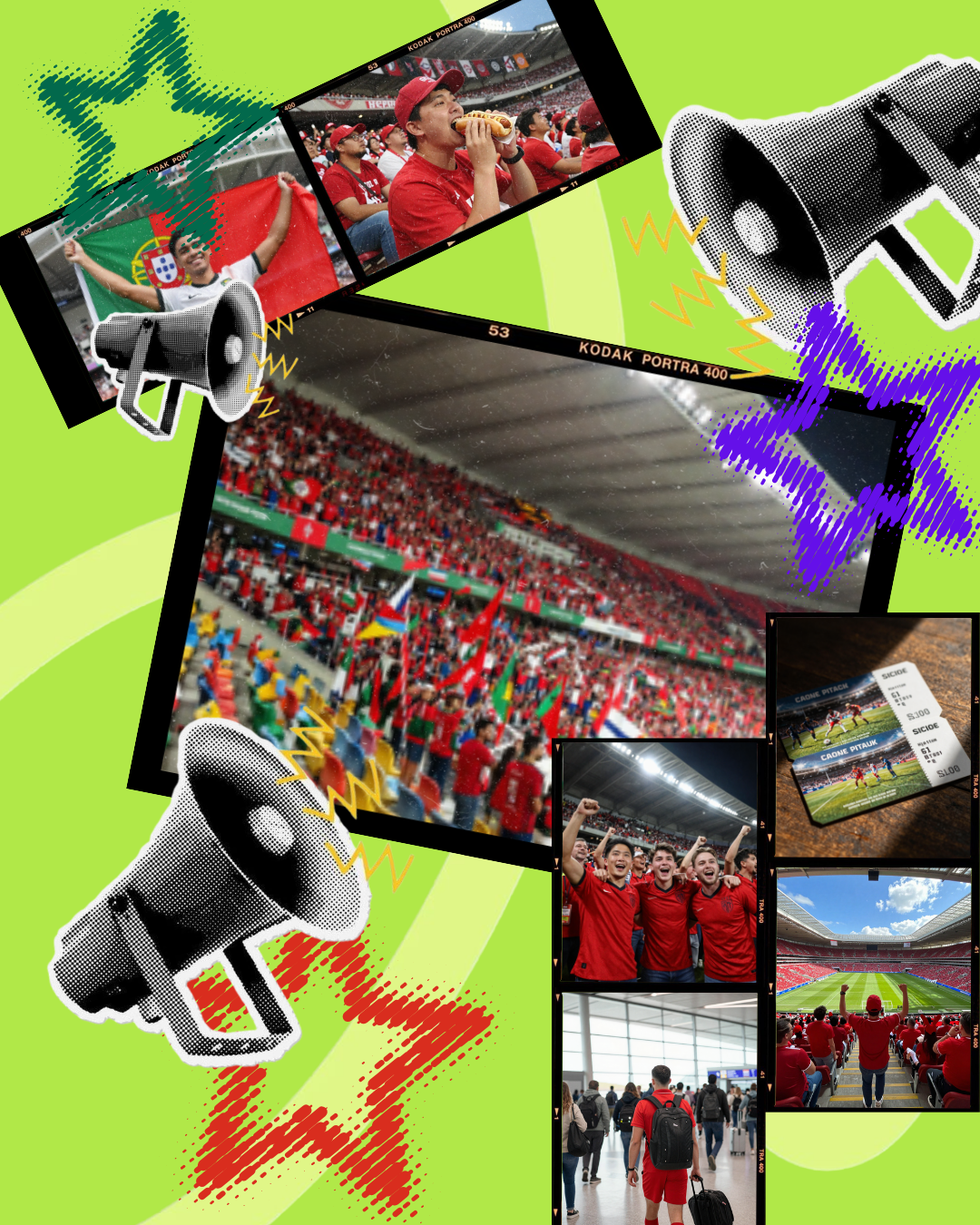 World Cup 2026 Photo Collage Template Bundle
7 Editable Canva Photo Collage Templates (4:5 Ratio)