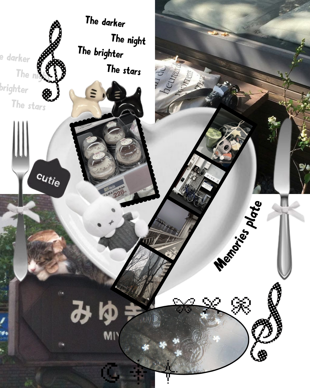 Black & White Instagram Post Template Bundle 7 Editable Canva Instagram Posts (4:5 Ratio)
