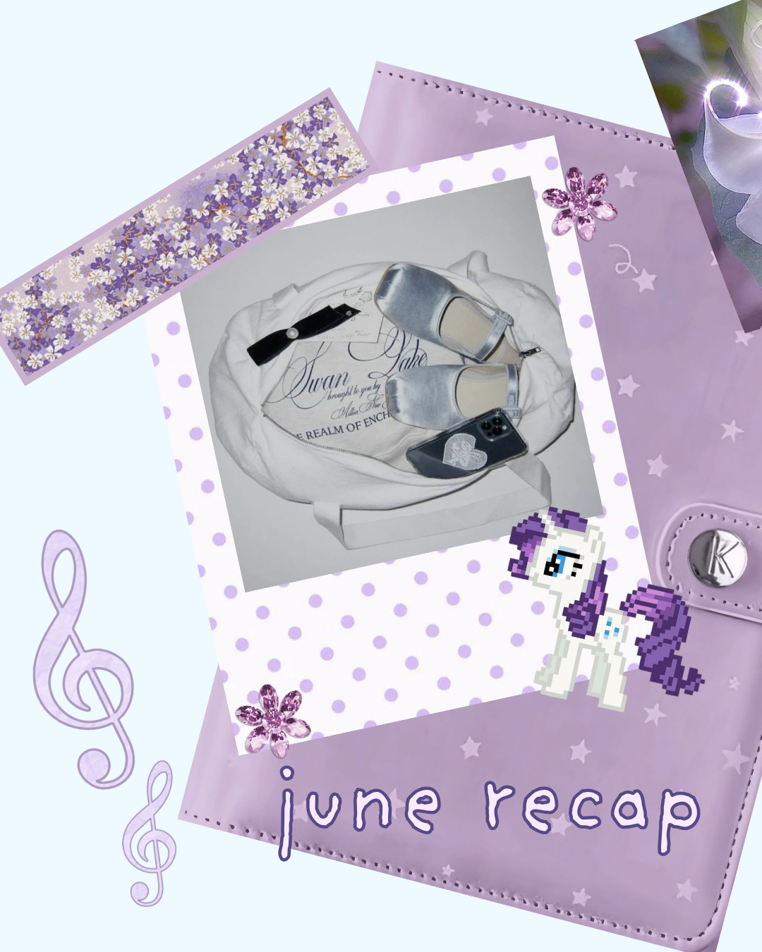 Lavender & Sky Blue Photo Carousel Template 5 Editable Canva Photo Layout Slides (4500 × 1350 px)