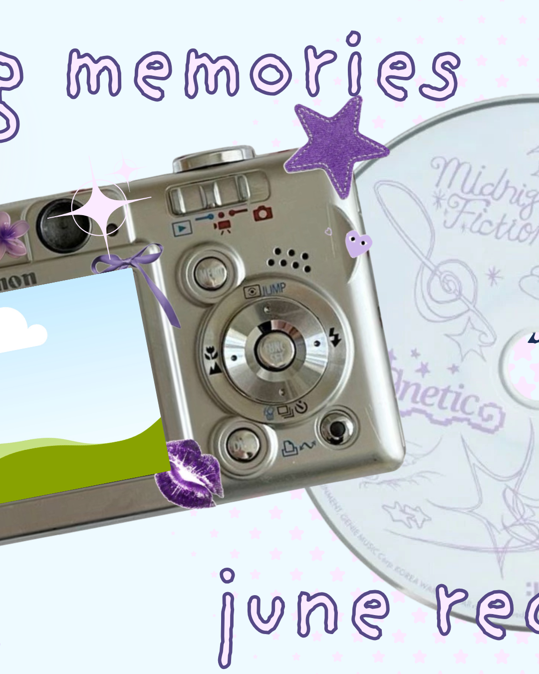 Lavender & Sky Blue Photo Carousel Template 5 Editable Canva Photo Layout Slides (4500 × 1350 px)